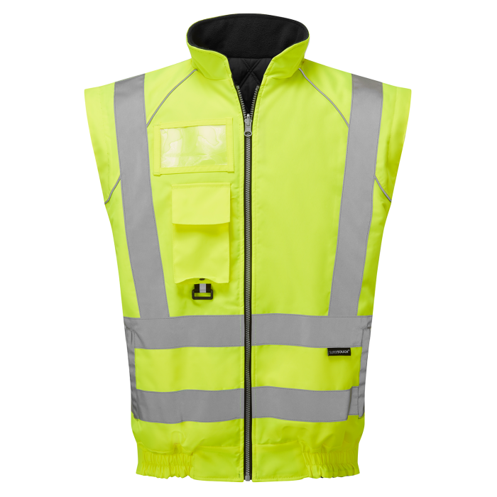 Supertouch Hi Vis Yellow 7 in 1 Parka
