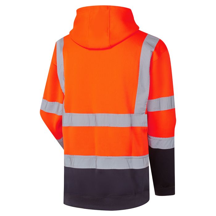 Hi Vis 2 Tone Hooded Sweatshirt