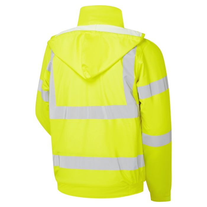 Supertouch Stormflex® Hi Vis Yellow PU Bomber Jacket
