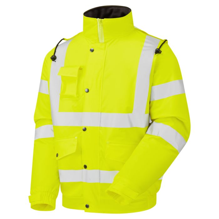 Supertouch Stormflex® Hi Vis Yellow PU Bomber Jacket