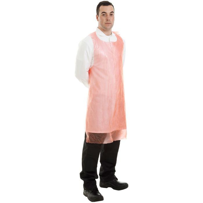 Supertouch 20 Micron PE Aprons Flat-Packed