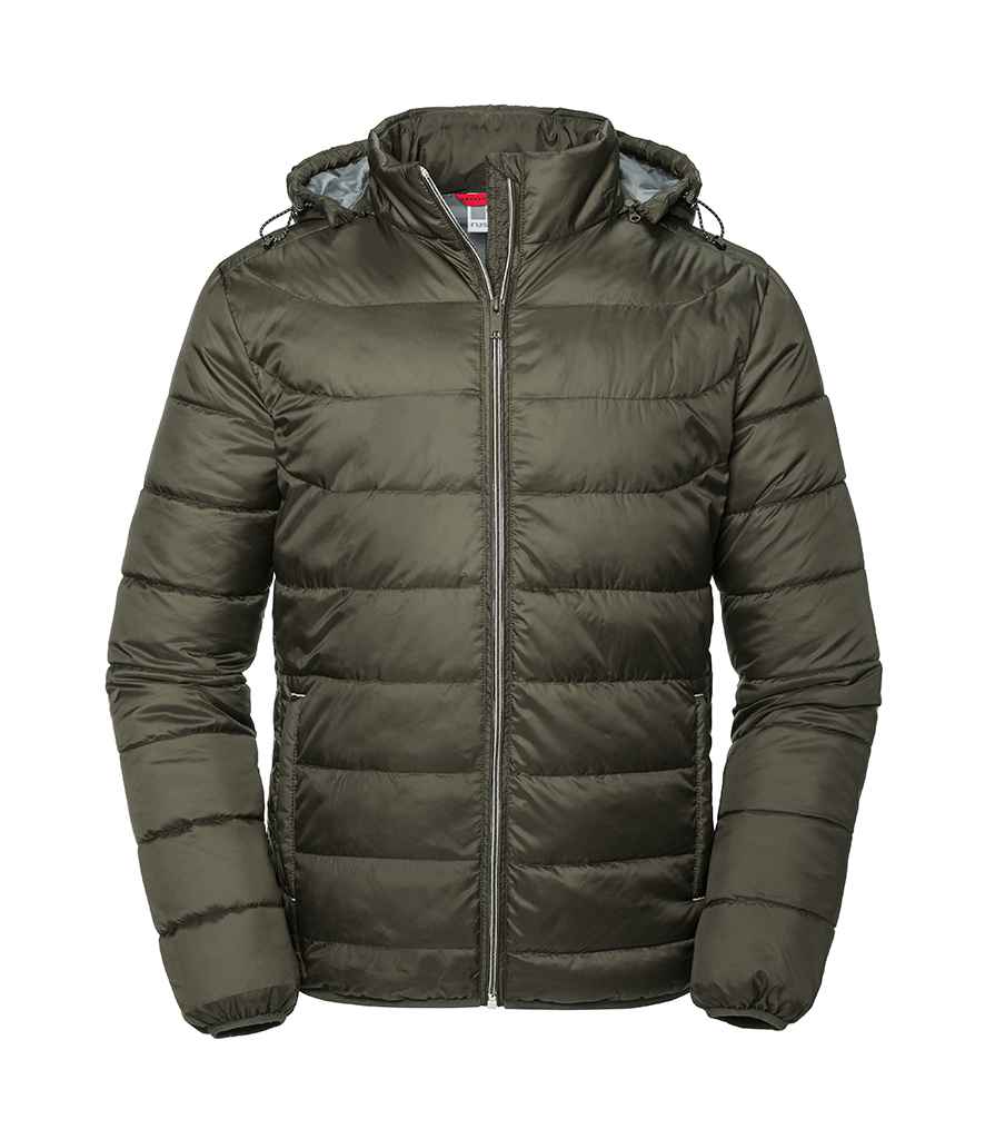 Russell Athletic Hooded Nano Padded Jacket