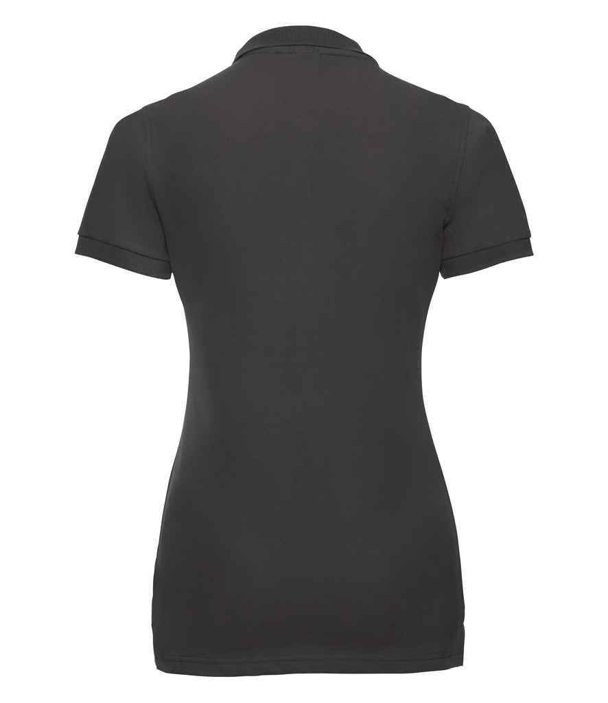 Russell Athletic Ladies Stretch Piqué Polo Shirt
