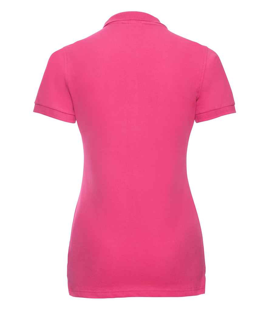 Russell Athletic Ladies Stretch Piqué Polo Shirt