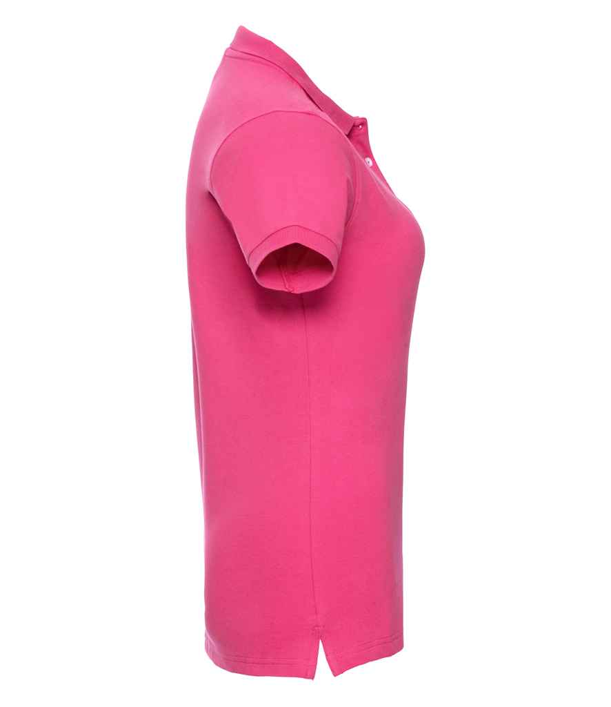 Russell Athletic Ladies Stretch Piqué Polo Shirt