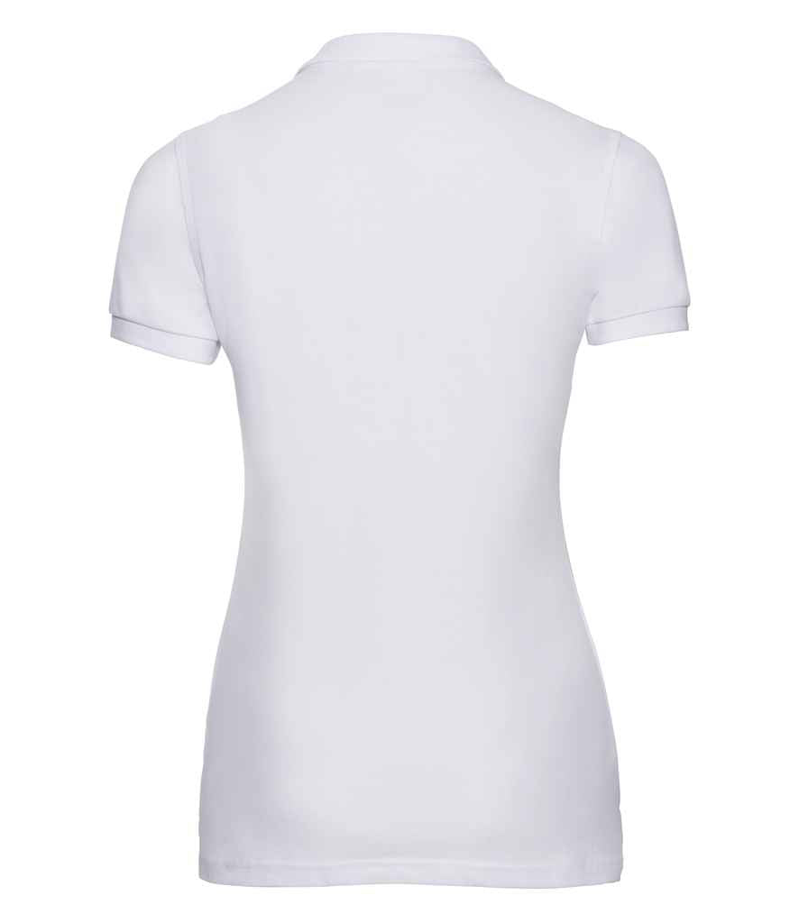 Russell Athletic Ladies Stretch Piqué Polo Shirt