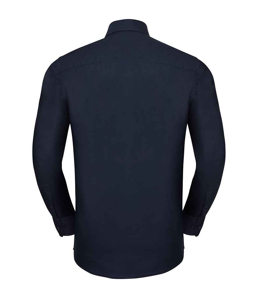 Russell Athletic Collection Long Sleeve Tailored Oxford Shirt