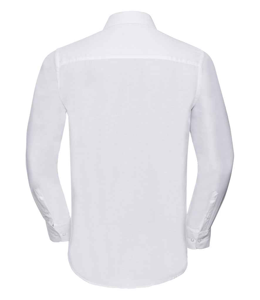 Russell Athletic Collection Long Sleeve Tailored Oxford Shirt