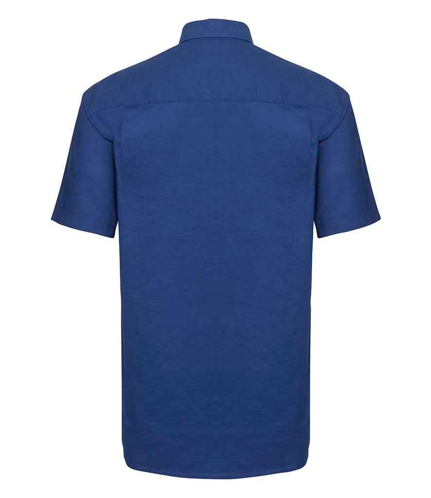 Russell Athletic Collection Short Sleeve Easy Care Oxford Shirt