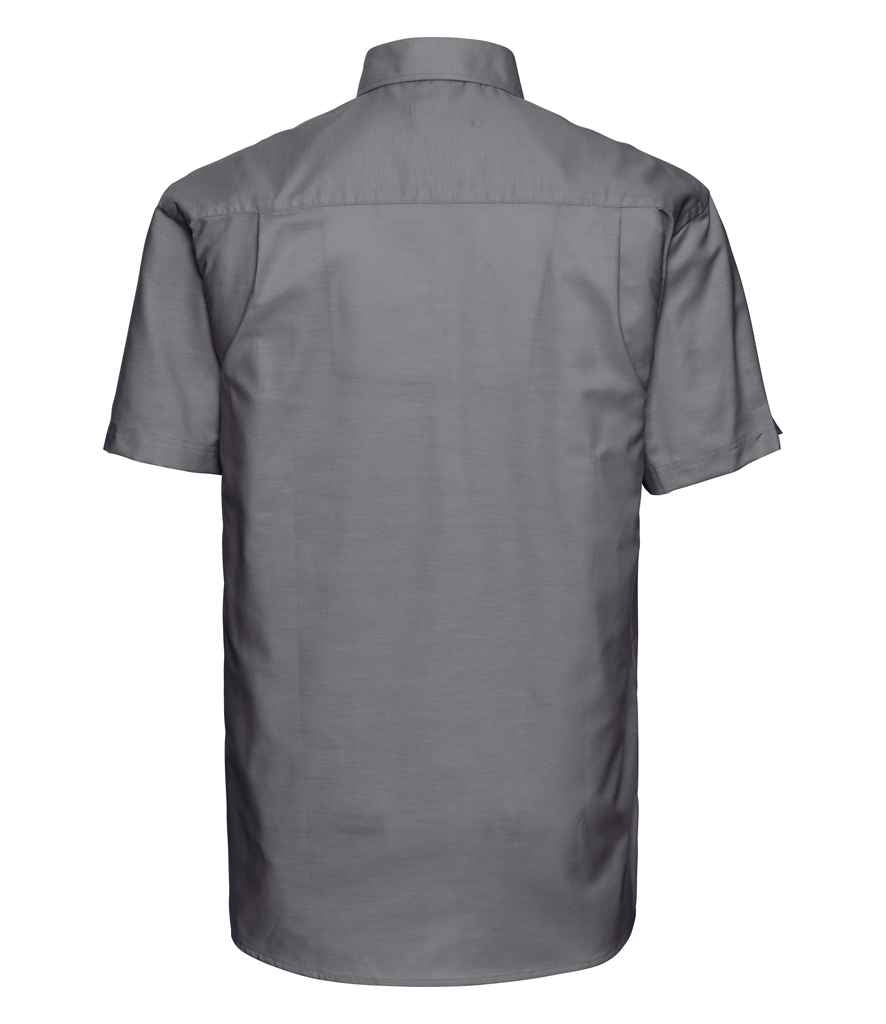Russell Athletic Collection Short Sleeve Easy Care Oxford Shirt