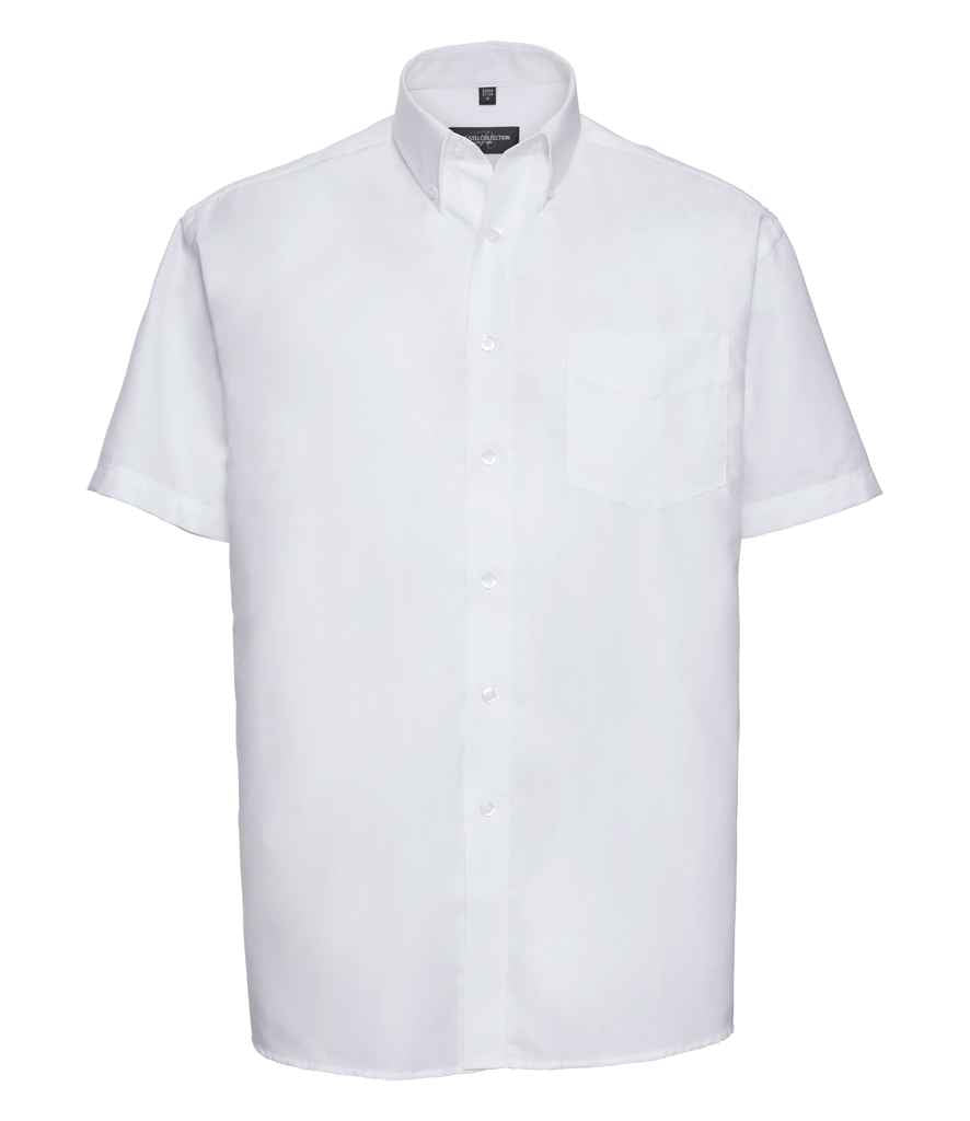 Russell Athletic Collection Short Sleeve Easy Care Oxford Shirt