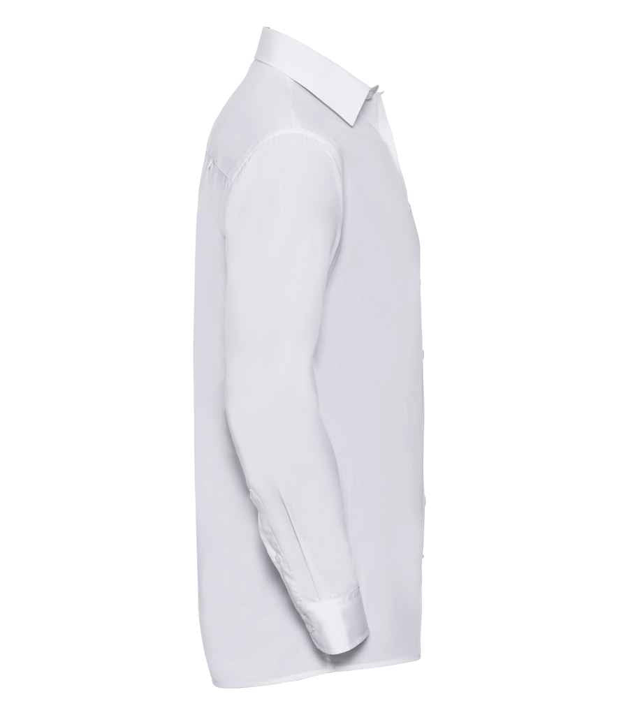 Russell Athletic Collection Long Sleeve Easy Care Poplin Shirt