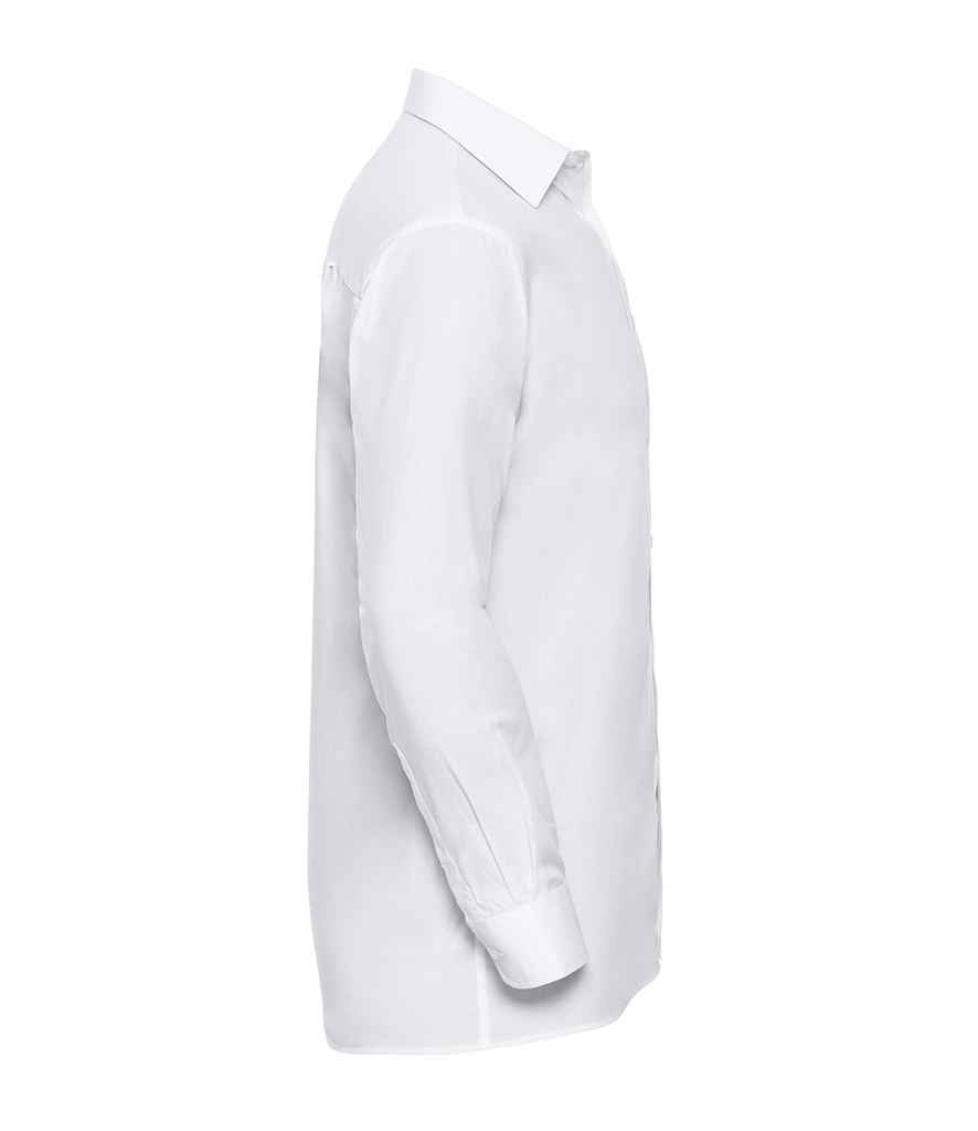 Russell Athletic Collection Long Sleeve Easy Care Cotton Poplin Shirt