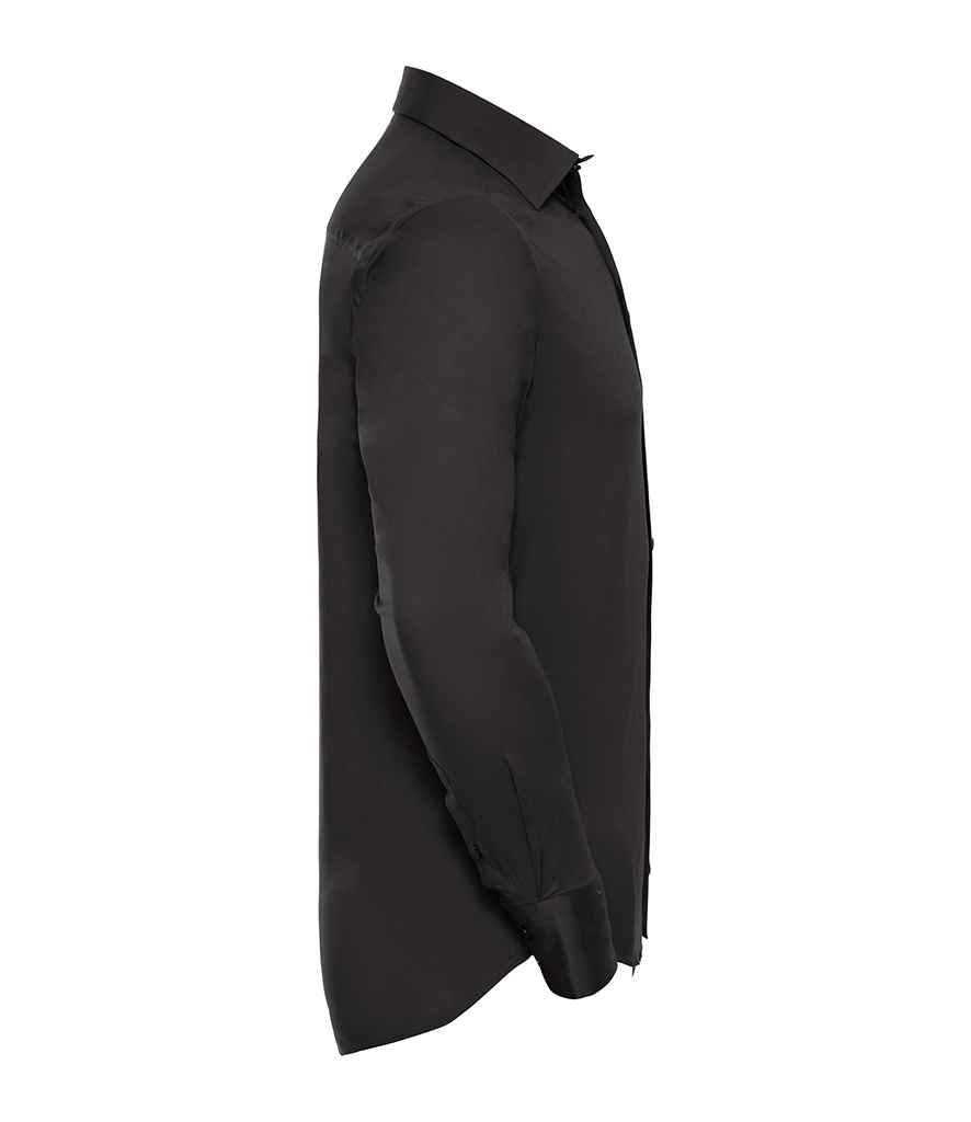 Russell Athletic Collection Long Sleeve Easy Care Fitted Shirt