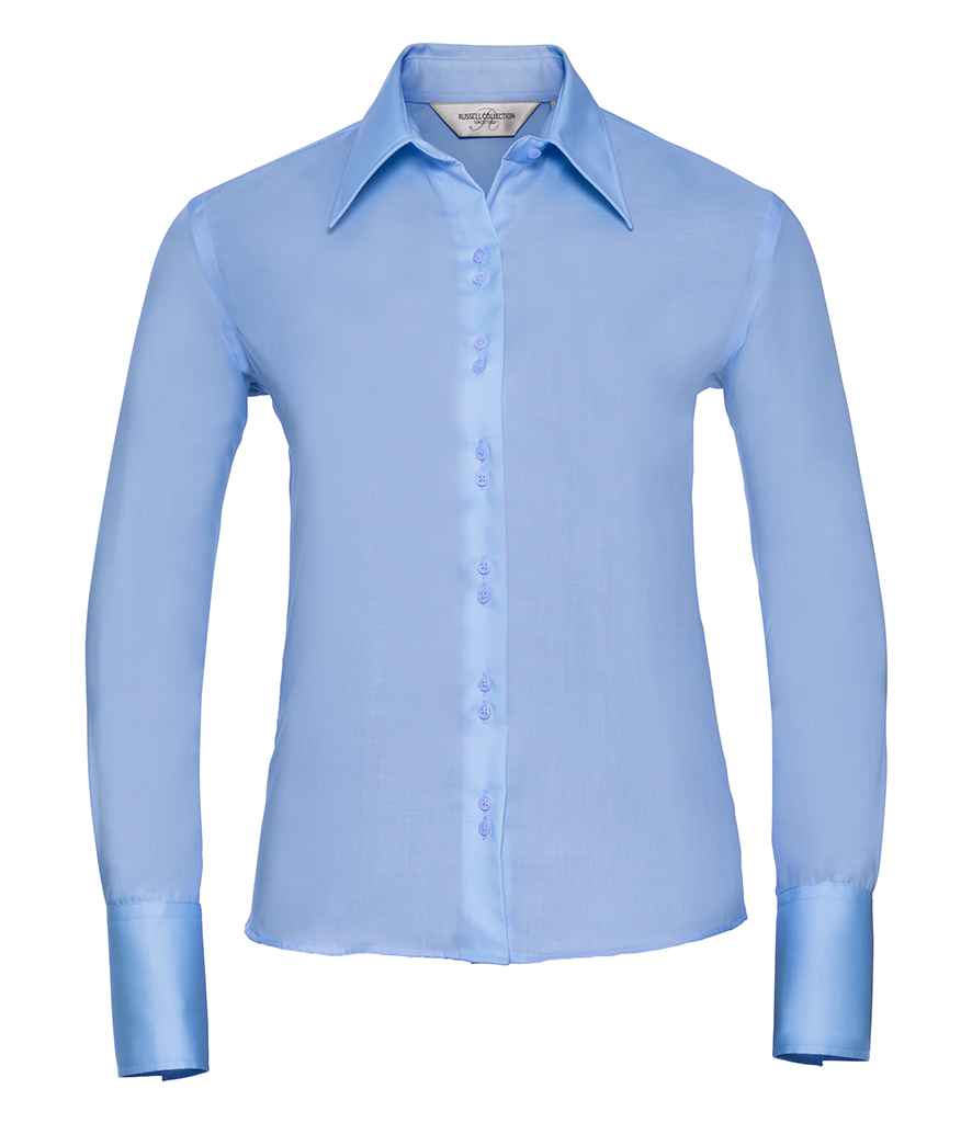 Russell Athletic Collection Ladies Long Sleeve Ultimate Non-Iron Shirt