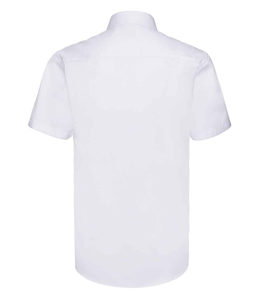 Russell Athletic Collection Short Sleeve Herringbone Shirt
