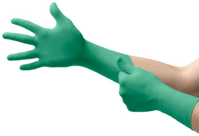 ANSELL TOUCH N TUFF 92-605 PF NITRILE EXTENDED CUFF