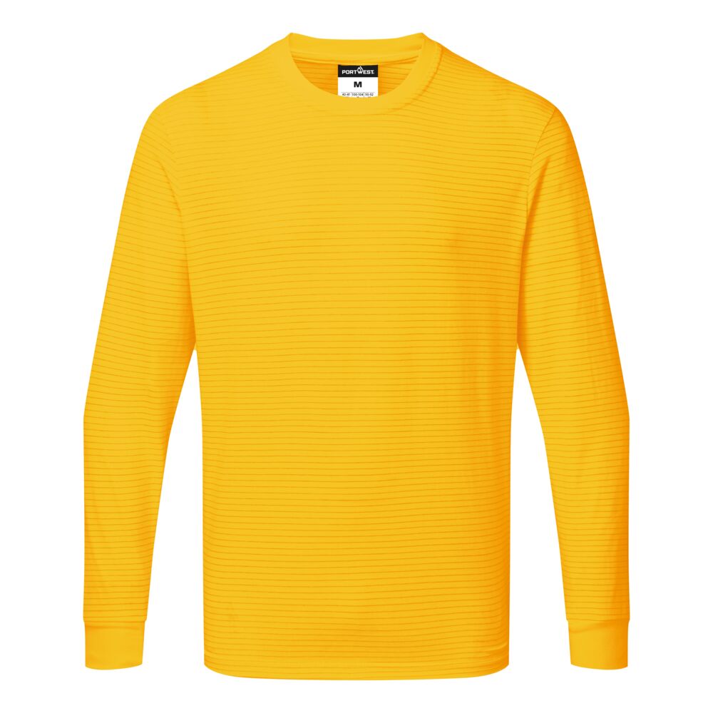 Portwest Anti-Static ESD T-Shirt L/S AS22