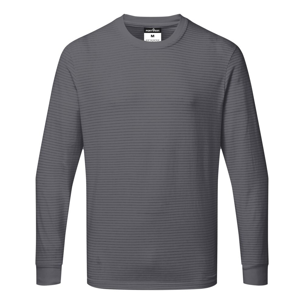 Portwest Anti-Static ESD T-Shirt L/S AS22
