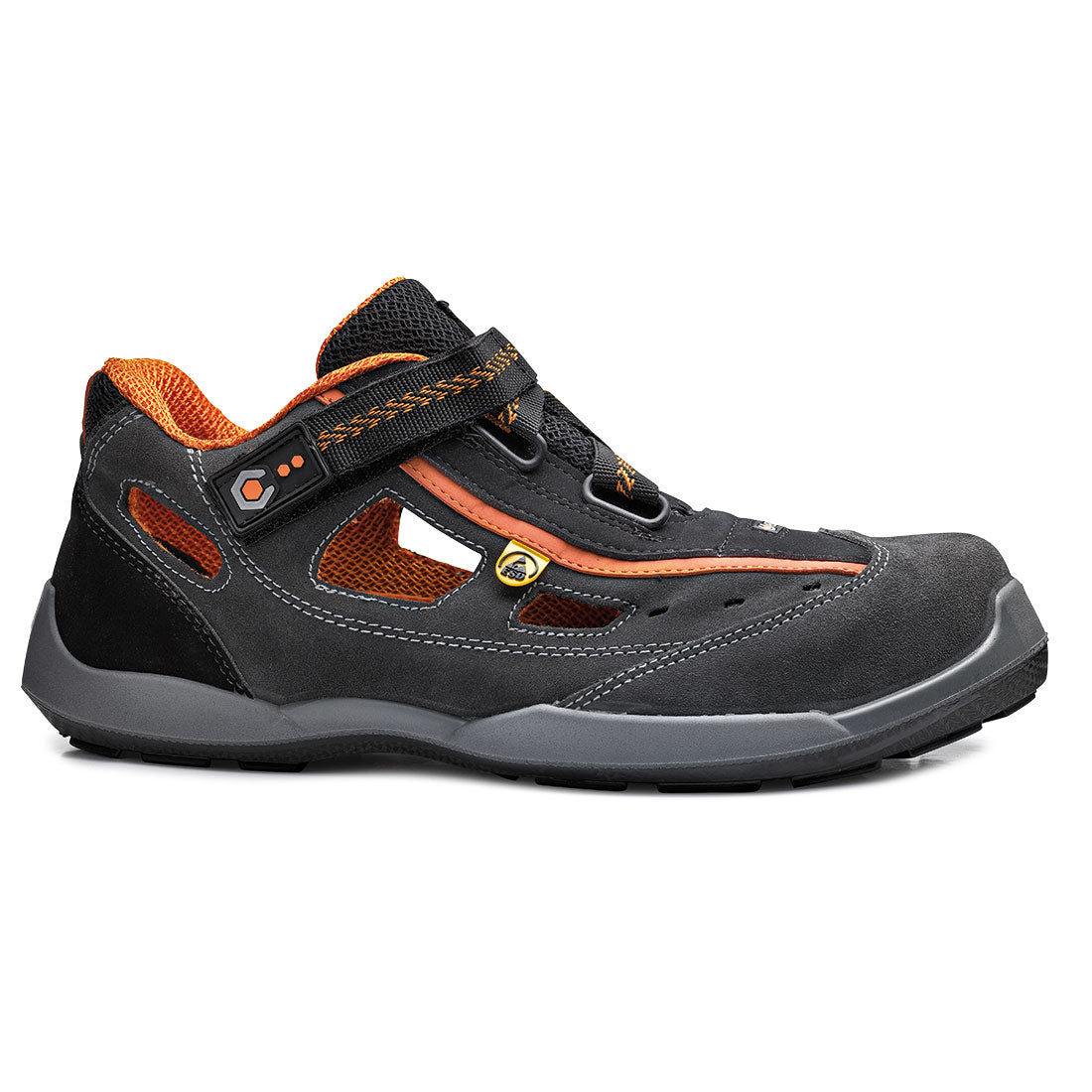 Portwest Base Protection Aerobic S1P ESD SRC Grey/Orange B0617
