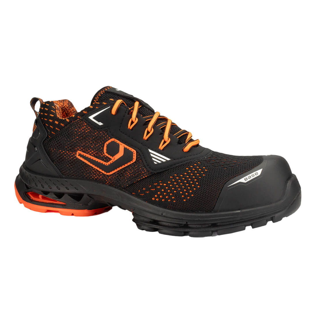 Portwest Base Protection Berlin S1PS ESD LG SC FO SR Black/Orange B1704A