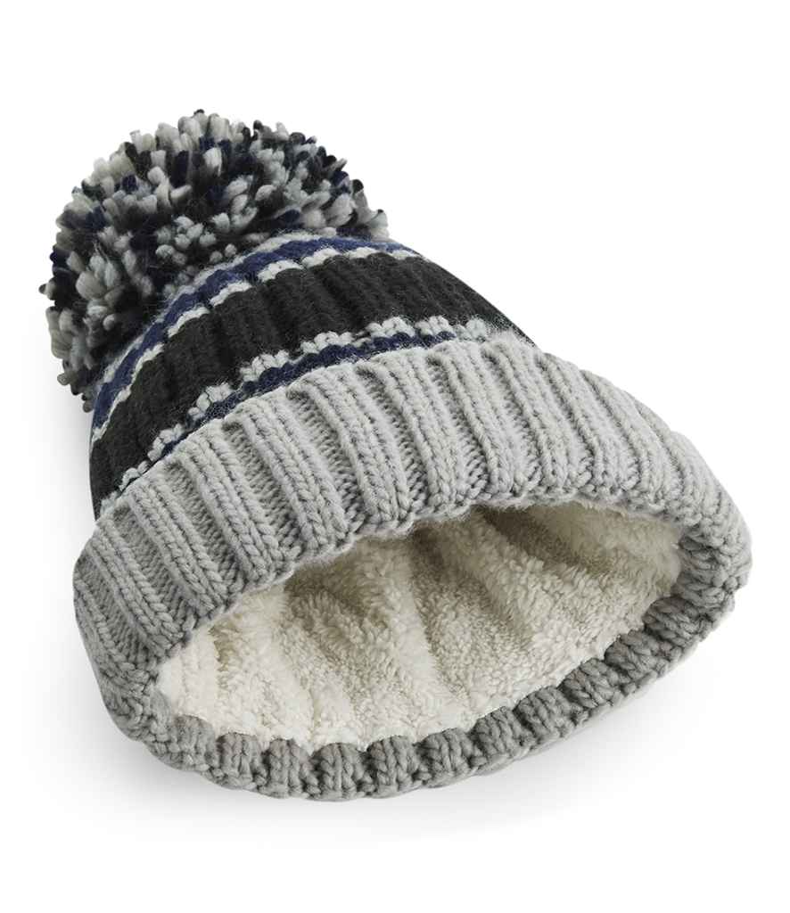 Beechfield Hygge Striped Beanie