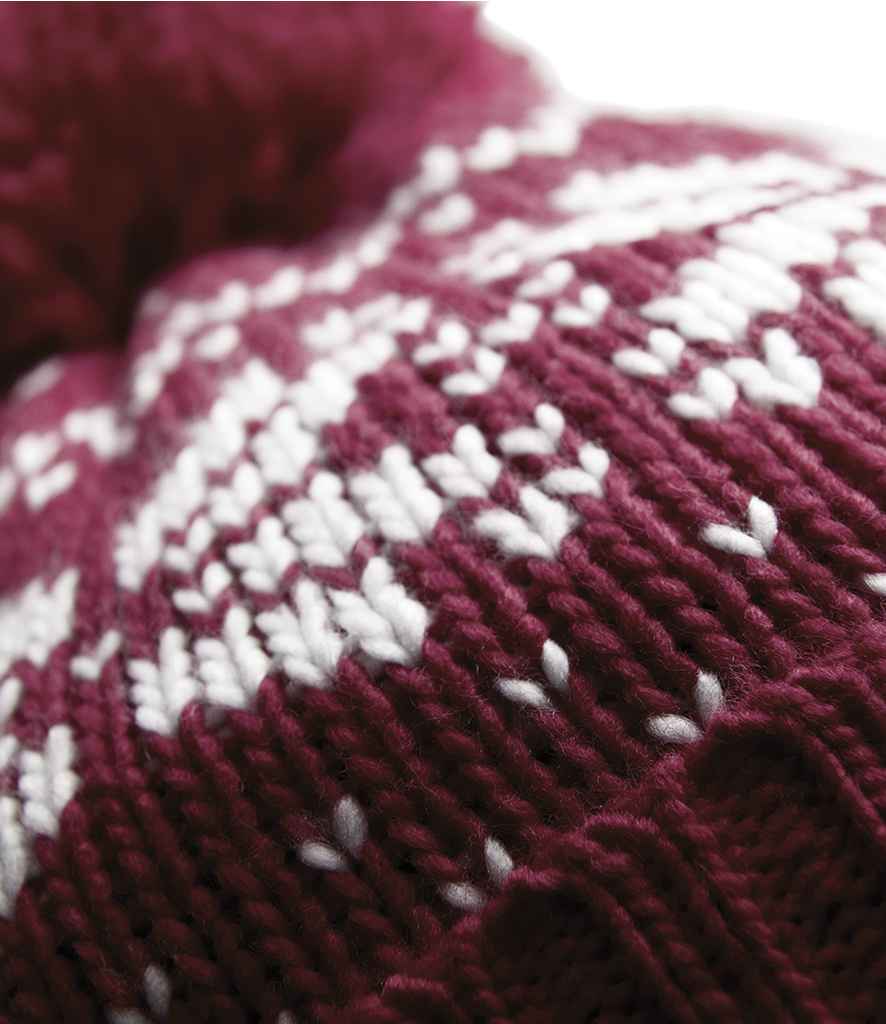 Beechfield Fair Isle Snowstar® Beanie