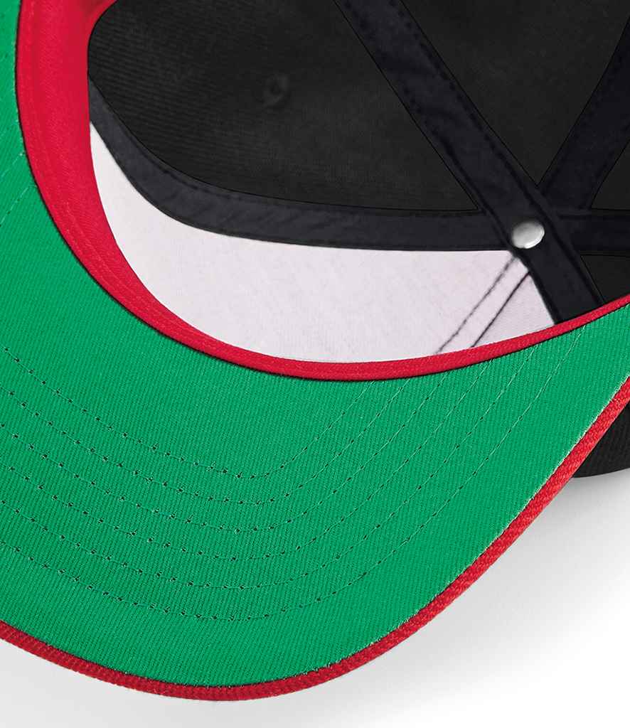 Beechfield Original Flat Peak Snapback Cap