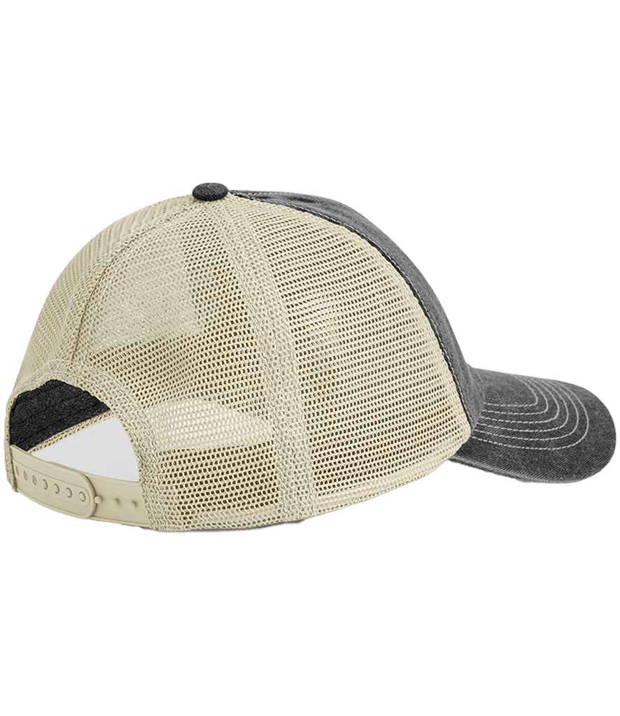 Beechfield 6 Panel Vintage Trucker Cap