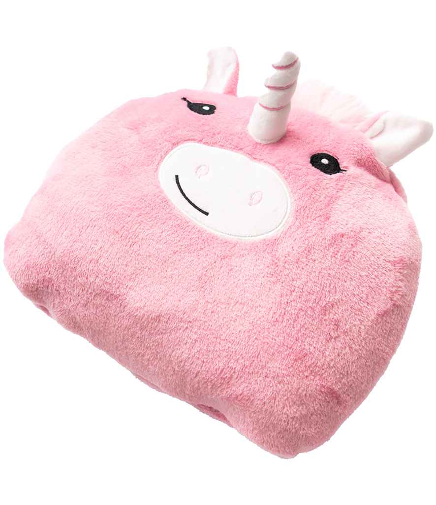 Brand Lab Kids Character Cushion Hooded Blanket