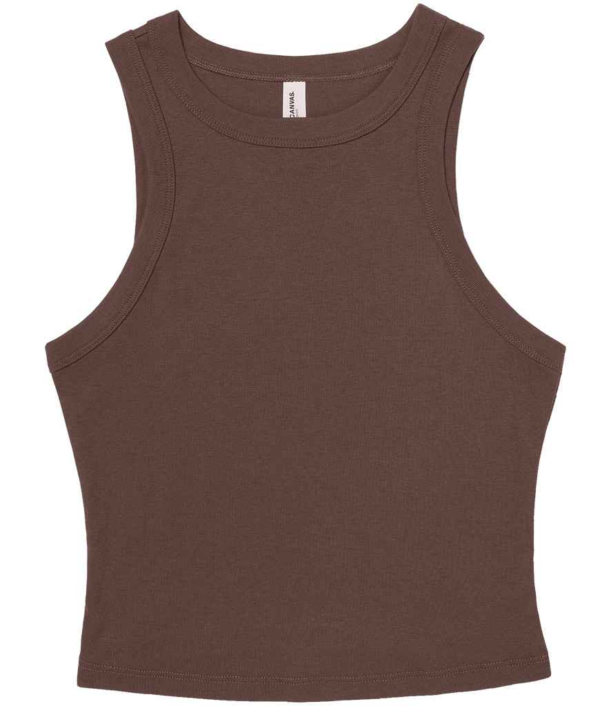 Bella Ladies Micro Rib Racer Tank Top