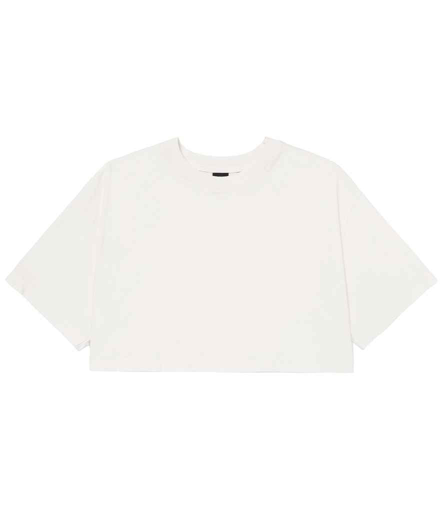 Bella Ladies Heavyweight Washed Cropped T-Shirt
