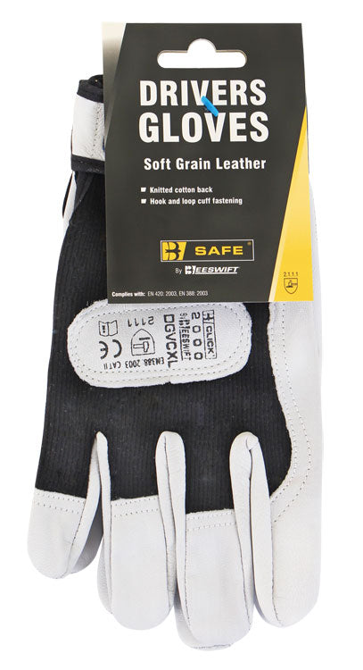 DRIVERS GLOVE VELCRO CUFF