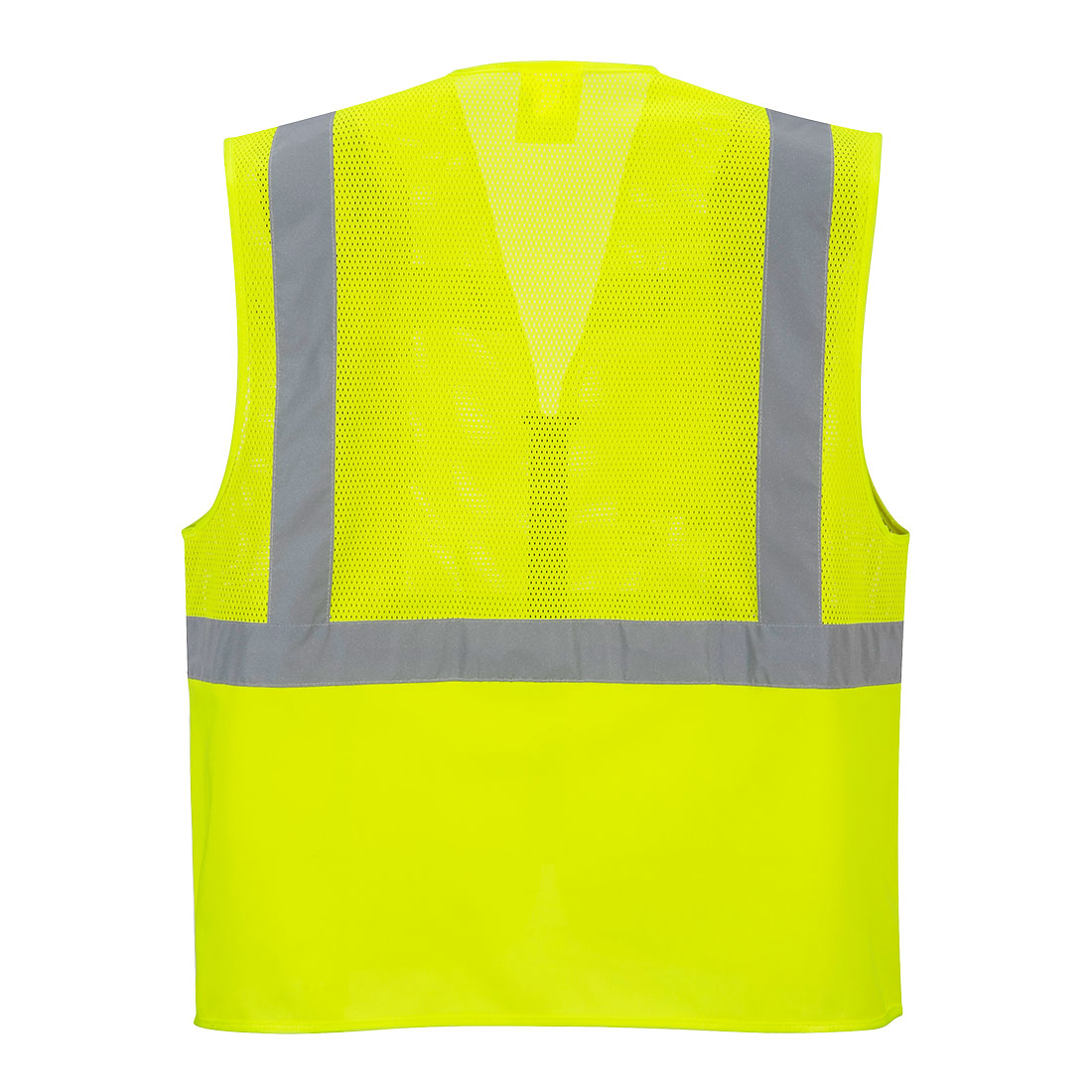 Portwest Madrid Hi-Vis Half Mesh Executive Vest C496