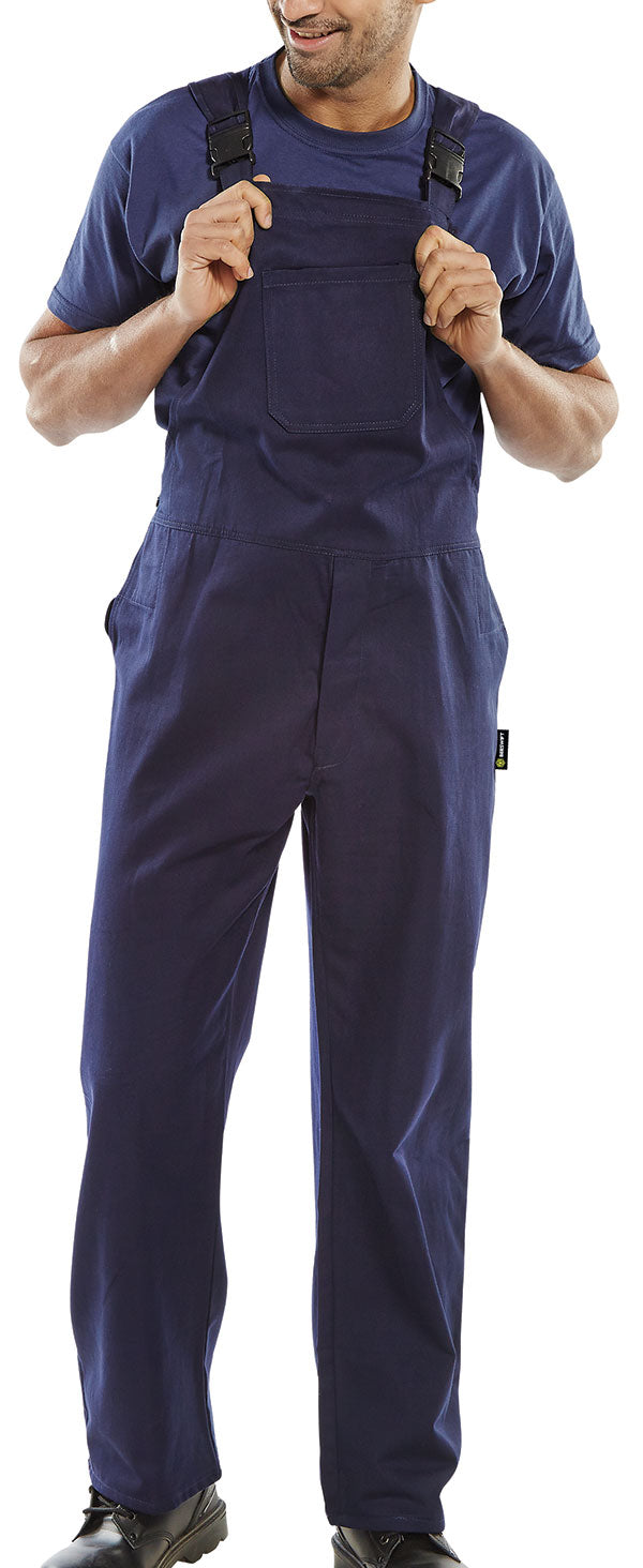 Beeswift Cotton Drill Bib and Brace
