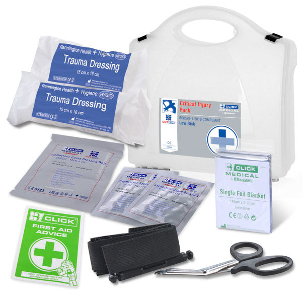 Click Medical Critical Injury Box - Medium Risk BS8599-1:2019
