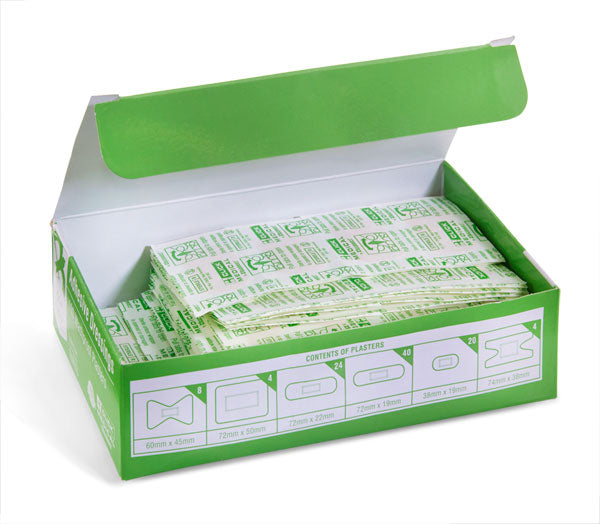 CLICK MEDICAL WATERPROOF PLASTERS ASSORTED