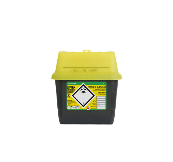 Clinisafe Sharp Safe Container 3LTR