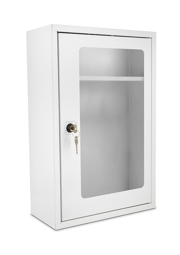 Click Medical Indoor Defibrillator Cabinet with Thumb Lock