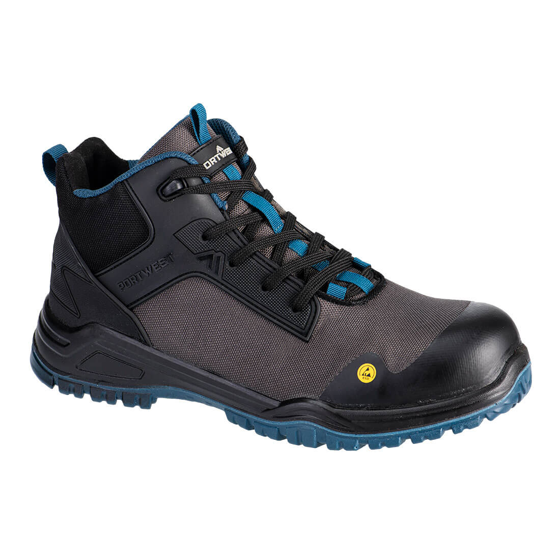 Portwest Bevel Composite Mid Boot S3S ESD SR FO