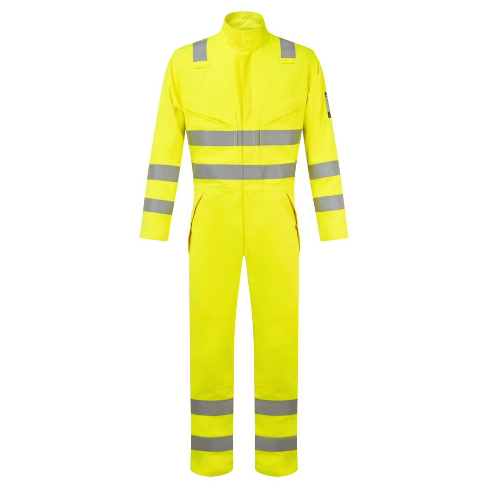 Portwest Modaflame Work Hi-Vis Multi-Norm FR Coverall FR528
