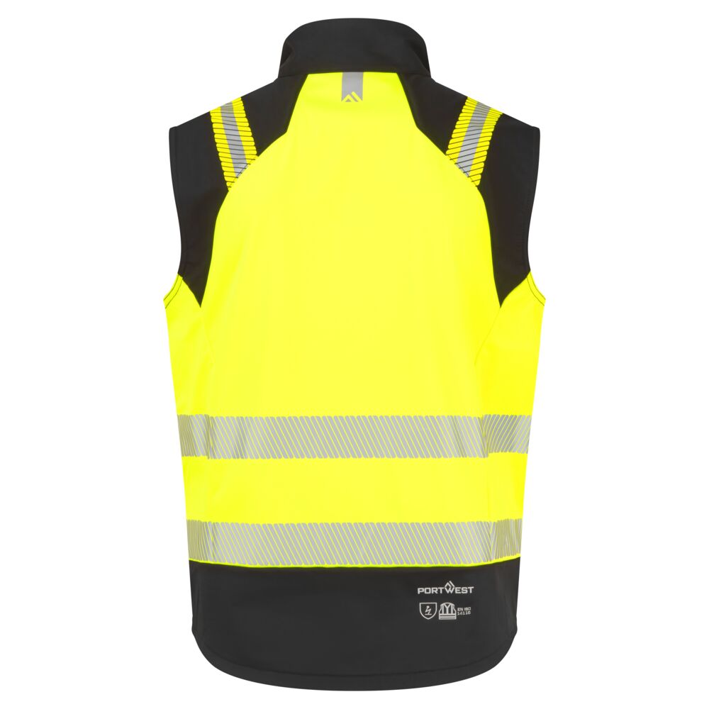 Portwest PW3 Modaflame Softshell Hi-Vis FR Gilet FR719