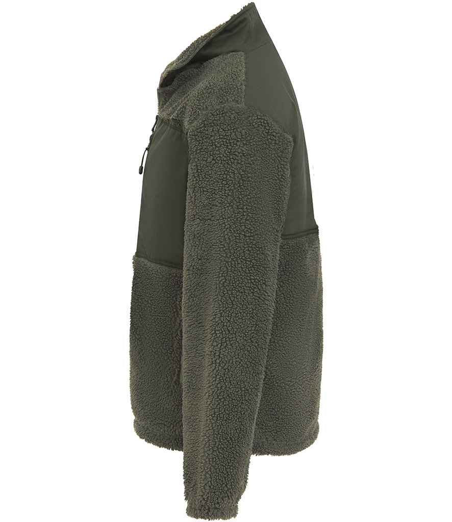 Front Row Recycled Sherpa Fleece Jacket