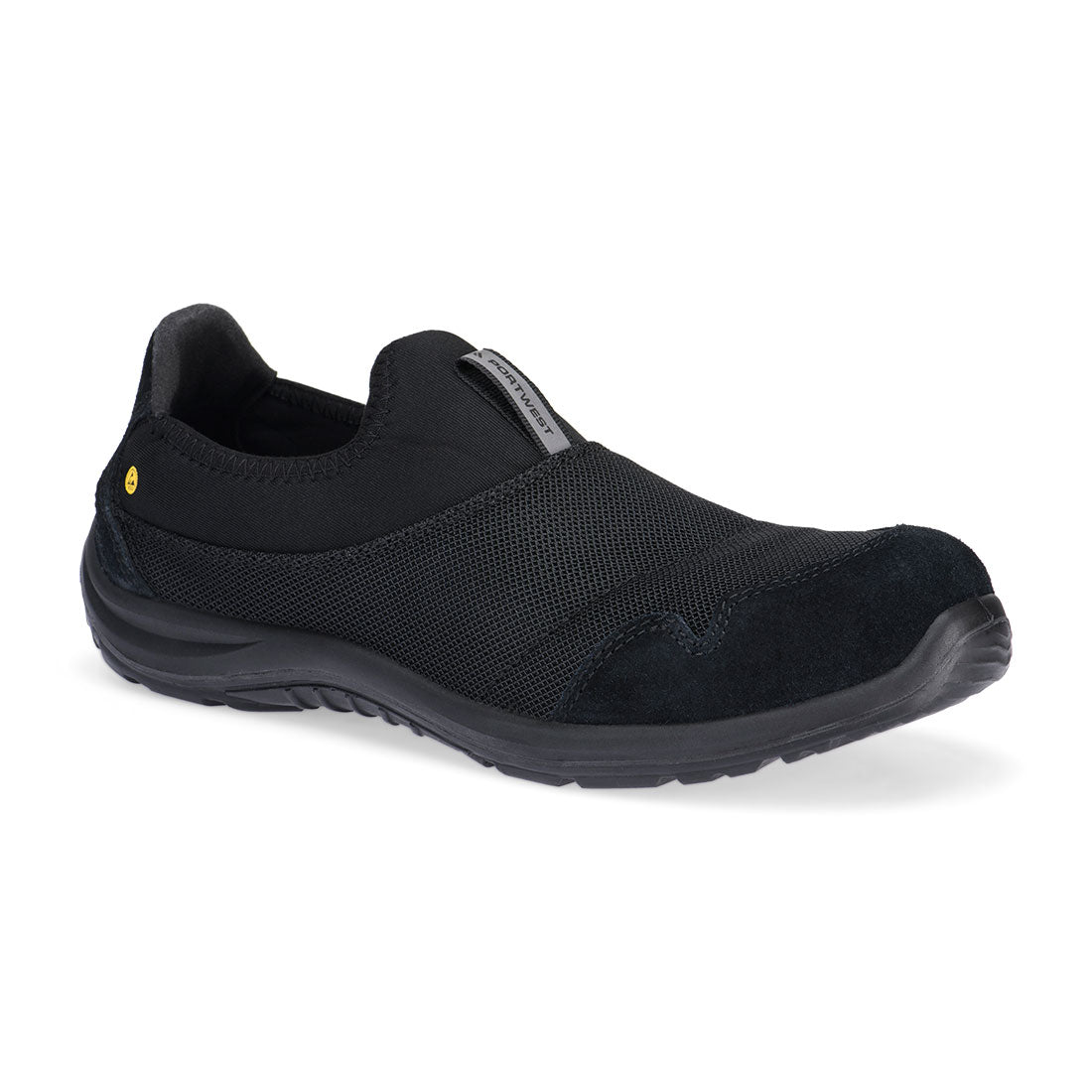 Portwest Steel Textile Slip On Shoe S1P SR FO ESD FT55