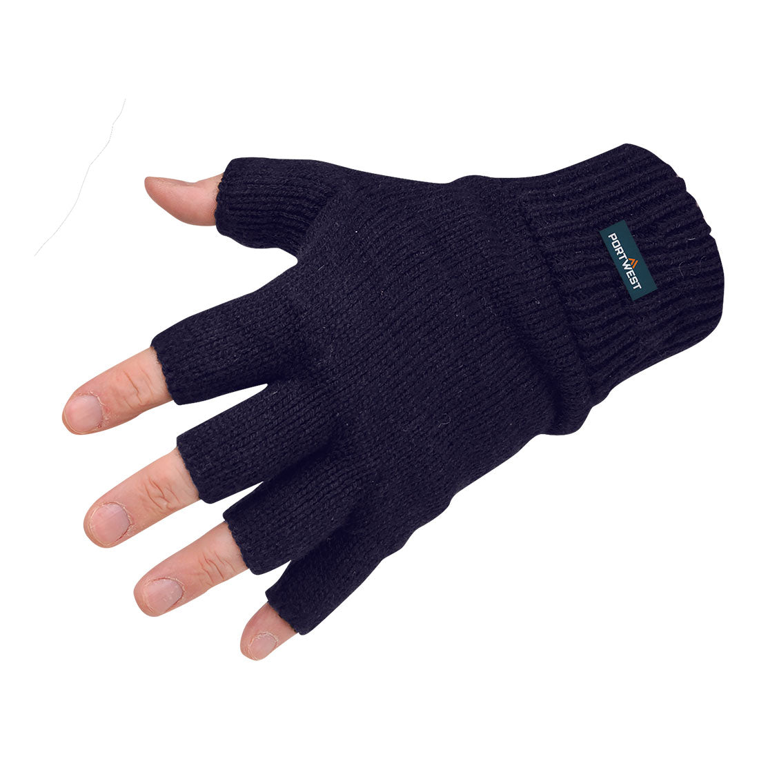 Portwest Insulated Fingerless Knit Glove GL14