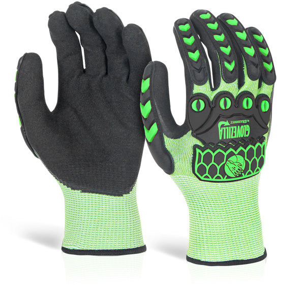Beeswift Glovezilla Foam Nitrile Coated Gloves
