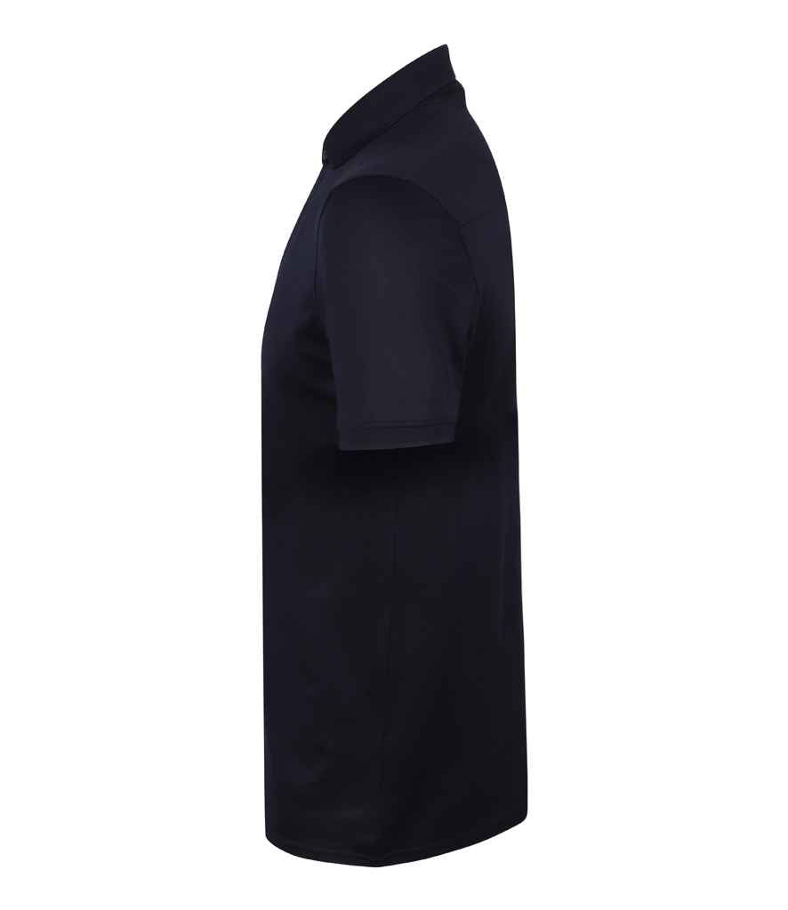 Henbury Slim Fit Stretch Microfine Piqué Polo Shirt