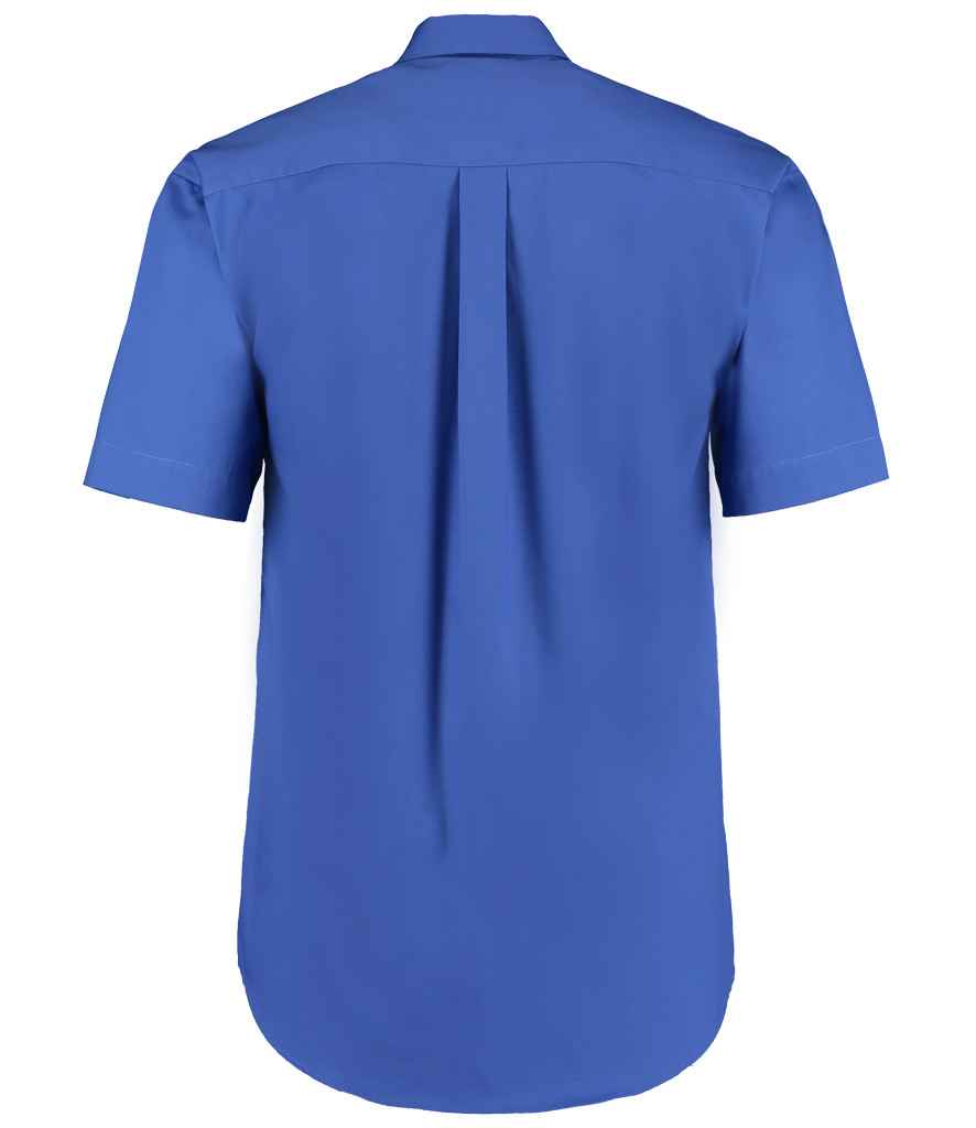 Kustom Kit Premium Short Sleeve Classic Fit Oxford Shirt