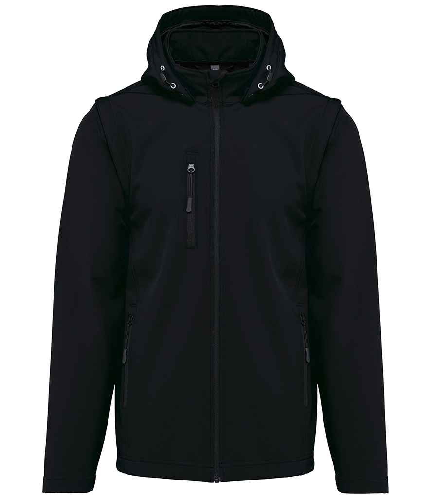 Kariban Unisex Three Layer Hooded Soft Shell Jacket