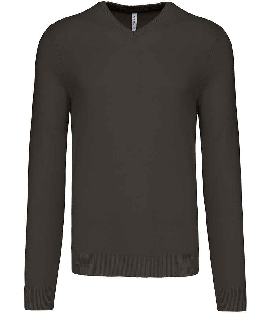 Kariban Cotton Acrylic V Neck Sweater